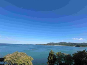 南三陸の美しい海と空